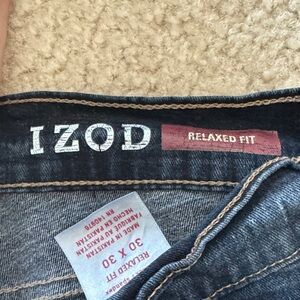 Izod Relaxed Fit Denim Jeans (2 pairs for both for $20)